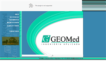 Tablet Screenshot of geomed.com.ar